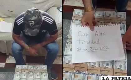 Exhibía sus dólares mediante videos / Erbol 