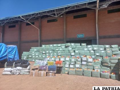 Lo incautado está valuado en más de dos millones de bolivianos / LA PATRIA