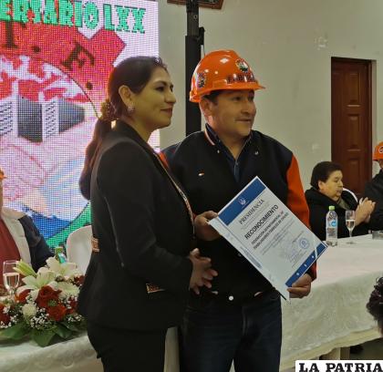 Reconocimiento a la Fdtfo durante la conmemoración
/ LA PATRIA    