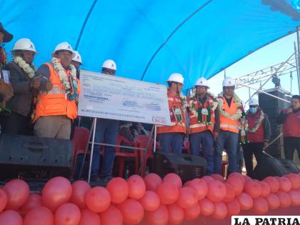 El reciente miércoles se dio inicio a las obras en este tramo /LA PATRIA 