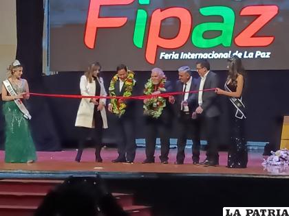 La inauguración de la Fipaz 2022 /LA PATRIA