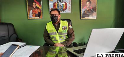 El coronel Zapata aseveró que habrá controles durante esta jornada /LA PATRIA