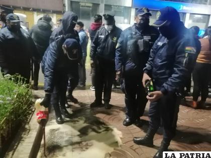 Defensa al Consumidor realizó controles para evitar el consumo de bebidas alcohólicas /LA PATRIA
