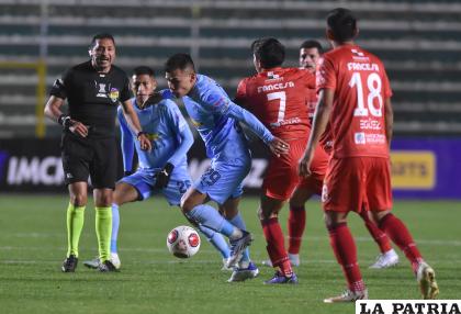 Bolívar ganó 3-0 en la ida en La Paz el 10 de agosto reciente / APG
