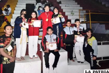 Cuarto lugar para la delegación orureña de taekwondo /LA PATRIA
