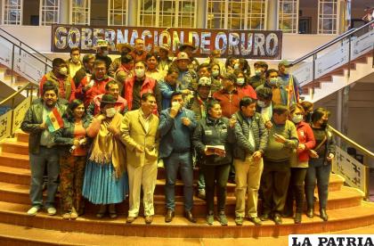 Autoridades en conjunto brindaron conferencia de prensa sobre Censo/ LA PATRIA