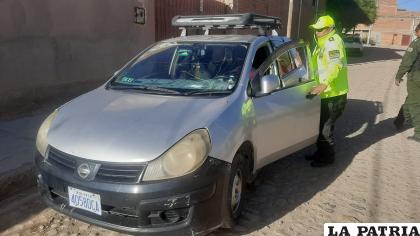  Funcionarios de Tránsito indagan el incidente   / LA PATRIA
