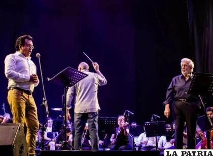 Diego Sarmiento durante los ensayos previos al concierto 
/Cortesía