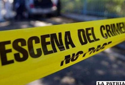 La fuerza anticrimen realiza la indagación del crimen  /Internet