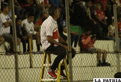 El entrenador de Guabirá, Mauricio Soria tomó una determinación drástica en contra de Diego Hoyos / APG