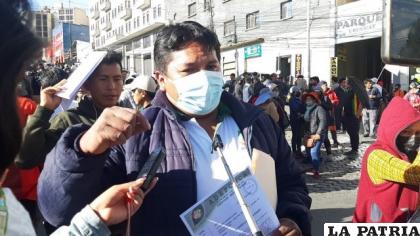 El Secretario permanente de Adepcoca, Luis Olivares /LA PATRIA