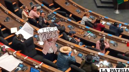 Asambleístas exigieron Censo para el 2023 / LA PATRIA