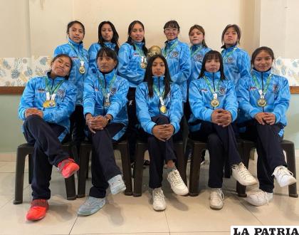 Oruro recupera el nivel Elite gracias a esta camada de jugadoras /LA PATRIA
