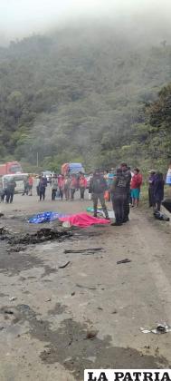 Seis personas fallecieron tras el fatal accidente /El Defensorial