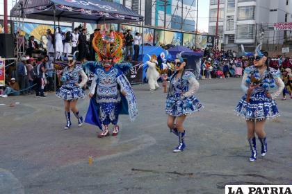 La diablada del ??Ballivián? presente