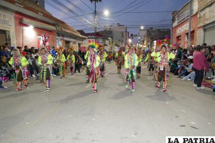 Alumnos del Saracho con su tradicional tinku