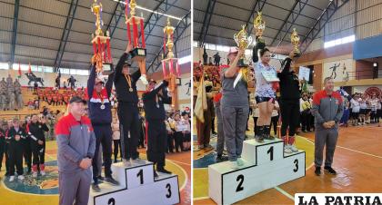 Mejillones gallardo campeón de los Juegos Divisionarios y el podio en voleibol /LA PATRIA
