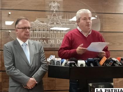 El diputado de CC, Enrique Urquidi /LA PATRIA
