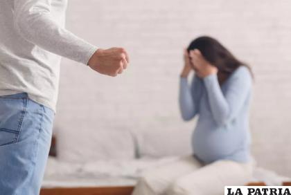 El sujeto agredió a su pareja en etapa de gestación /Referencial