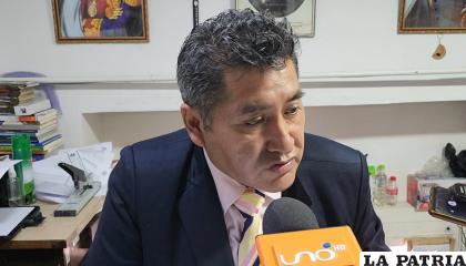 El fiscal Zulmer Villegas brindó la información 
/LA PATRIA Archivo