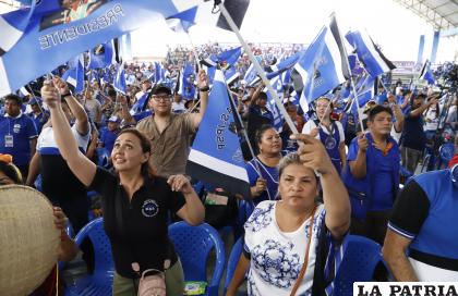 El congreso del MAS se lleva adelante en Lauca ? /APG