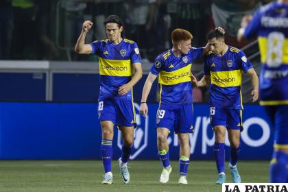Edinson Cavani anotó el gol de Boca Juniors /EFE