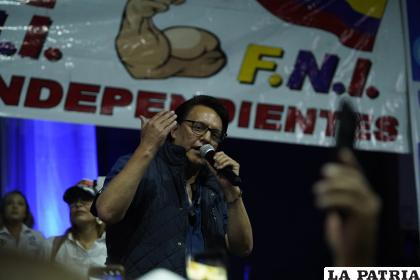 El candidato presidencial ecuatoriano asesinado Fernando Villavicencio, en una fotografía de archivo 
