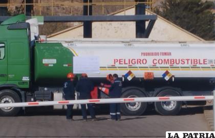 Los movilizados pedían el cambio del Jefe de Planta de Logística 
/LA PATRIA