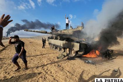 Estado de guerra se vive en la franja de Gaza /RRSS