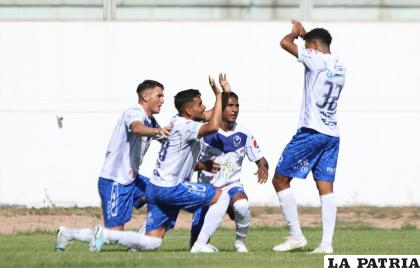 Brian Sobrero anotó el único gol del partido jugado en Yacuiba /Daniel Rodrigo