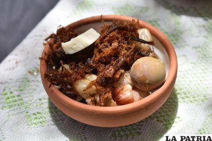 El ch??iti charquekan fue el plato más cotizado en la jornada /LA PATRIA