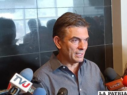 El senador de Comunidad Ciudadana (CC), Rodrigo Paz /LA PATRIA
