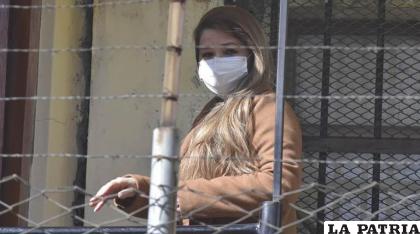 La expresidenta de Bolivia, Jeanine Áñez /APG