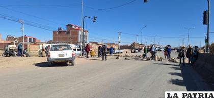 Ayer se cumplió el tercer día de bloqueo en la zona Norte /LA PATRIA