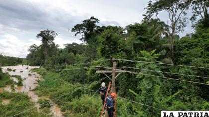 La entrega beneficiará a 90 hogares de esa región amazónica /ENDE