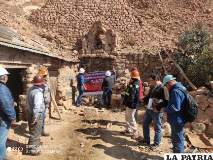 Comibol entrega dos bocaminas a la Universidad Tomás Frías /Comibol
