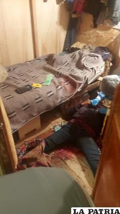 El privado de libertad utilizó un artefacto explosivo para quitarse la vida /Felcc
