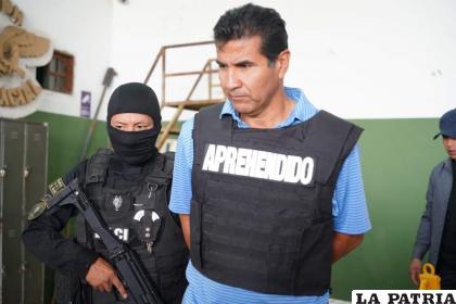 Las pesquisas permitieron capturar al exmilitar Erlan Elio /Ministerio de Gobierno