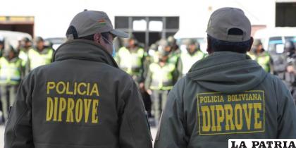 Personal de Diprove recuperó el motorizado 
/Referencial