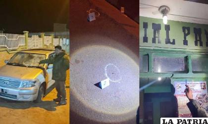 Imágenes del módulo policial en el Norte de Potosí / Cortesía 