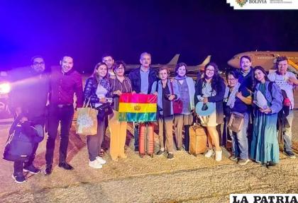 Seis de ellos se trasladarán a Cochabamba, cuatro a La Paz y solo dos se quedarán en Santa Cruz /Facebook Luis Arce