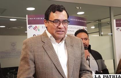 Presidente de la Cámara de Diputados, Jerges Mercado/La razón