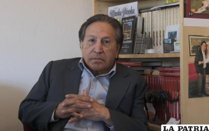 El expresidente peruano Alejandro Toledo, en una fotografía de archivo EFE /Guillermo Azábal