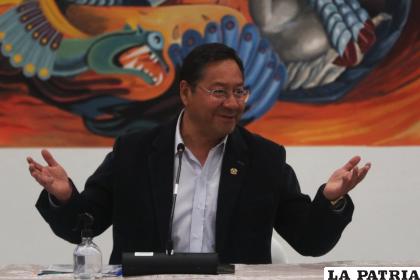 Presidente boliviano Luis Arce /EFE