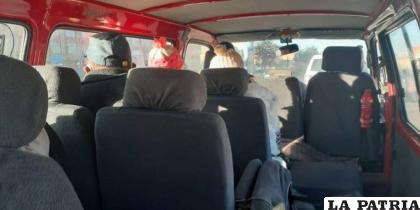 El hecho de violación fue al interior de un minibús en La Paz /Referencia