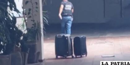 Operativo en la zona del Avión Pirata, por robo en el aeródromo La Cruceña /Captura
