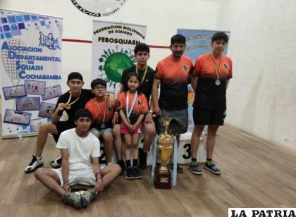 La delegación orureña cumplió una gran labor en este torneo nacional /LA PATRIA