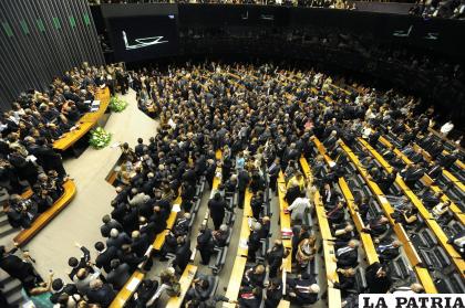 Vista general de la Cámara de Diputados de Brasil /EFE