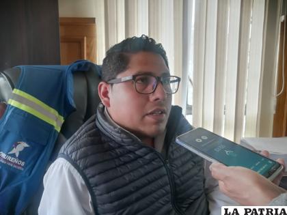 Jefe de la Unidad de Transparencia, Víctor Hugo Miranda /LA PATRIA
