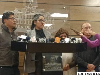 Diputada de Comunidad Ciudadana (CC), Lisa Claros /LA PATRIA